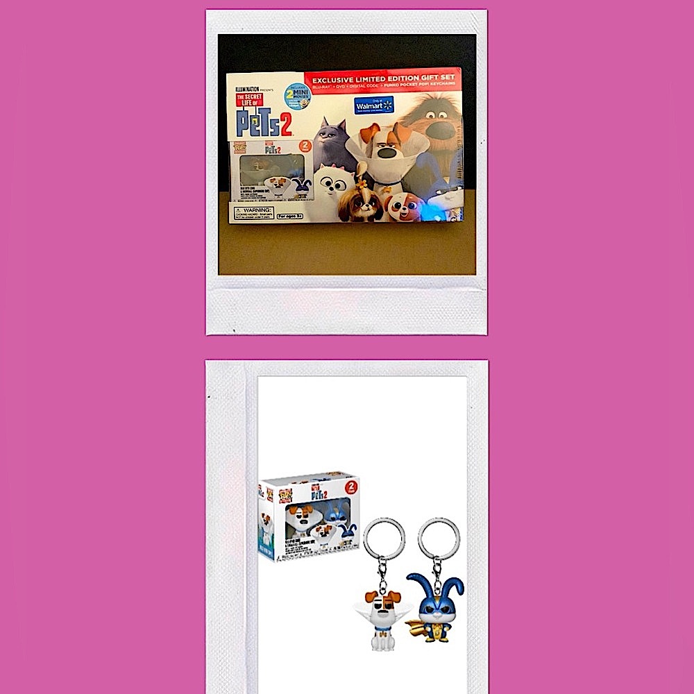 The Secret Life Of Pets 2 Exclusive Ltd Ed Bluray•DVD•Digital Code•2 Funko Pops